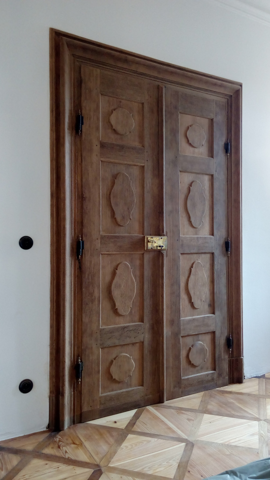 Historické dveře restaurování