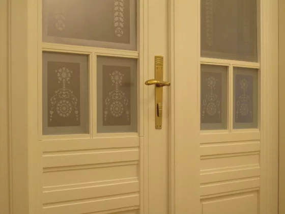 Historical double doors