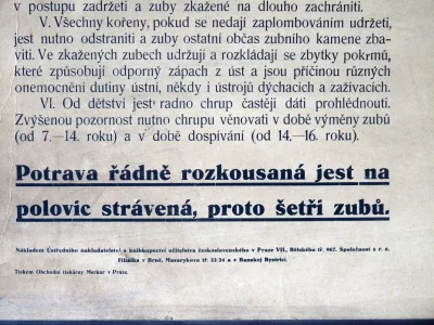 Plakát Chrup a jeho ošetřování