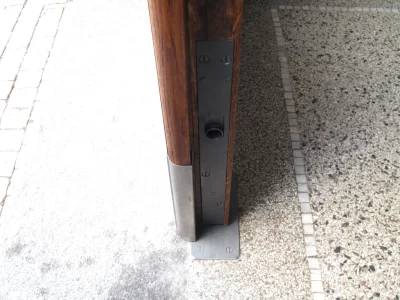 Door conservation-restoration