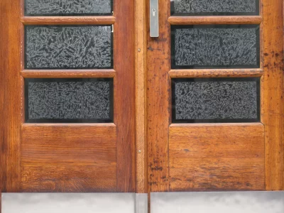 Door conservation-restoration