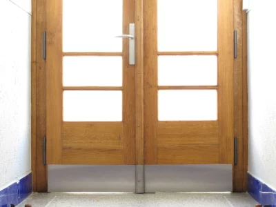 Door conservation-restoration