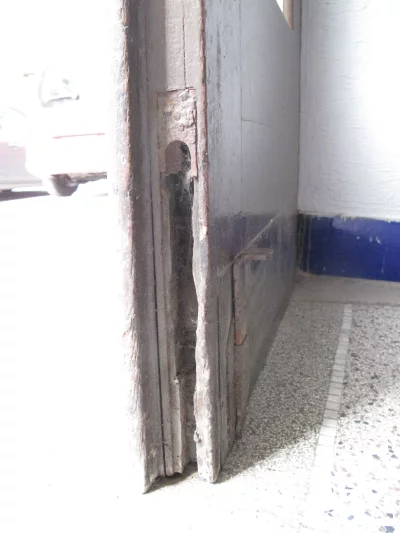 Door conservation-restoration