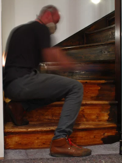 Restaurování schodiště