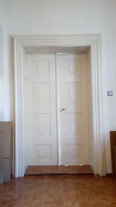 Restaurování barokních dveří