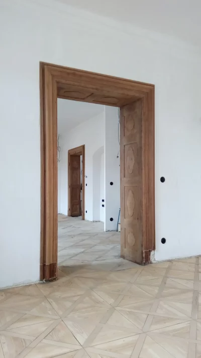 Restaurování barokních dveří