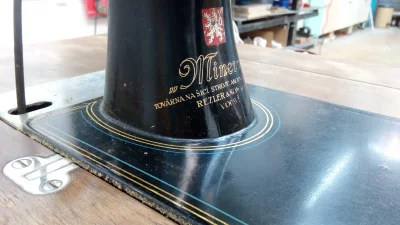Renovace šicích strojů
