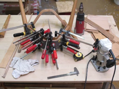 Renovace skořepinových křesel